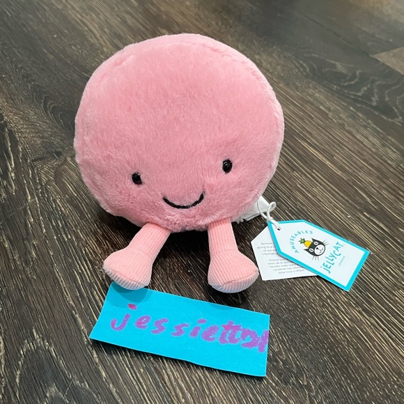 Jellycat Other - Jellycat Amuseables Mia Macaron Pink from US With Dust Bag 100%Authentic NWT